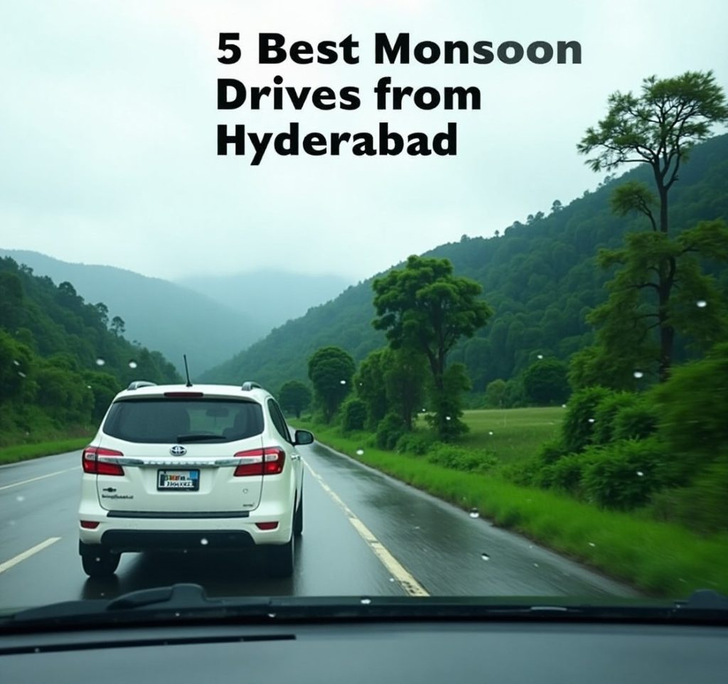 Monsoon Drives from Hyderabad

