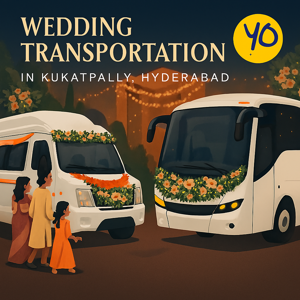 Tempo and bus rentals for wedding in Kukatpally by YoDrives