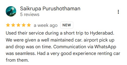 premium Service Car rentals in Kukatpally