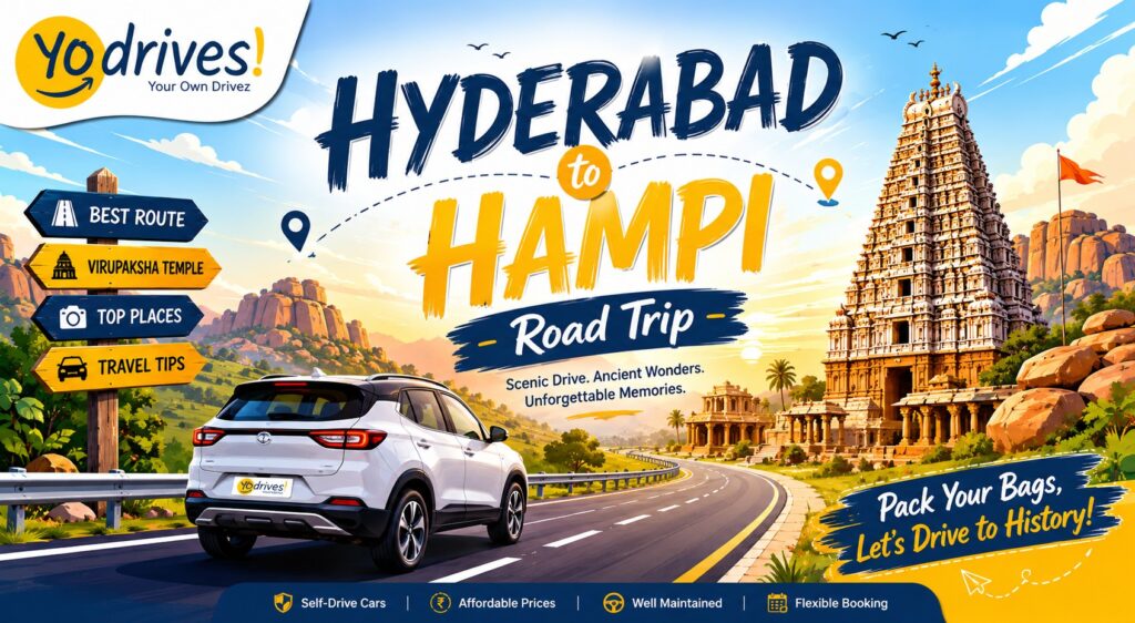 Hyderabad to Hampi Road Trip