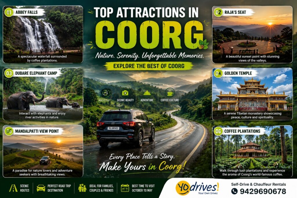 Hyderabad to Coorg