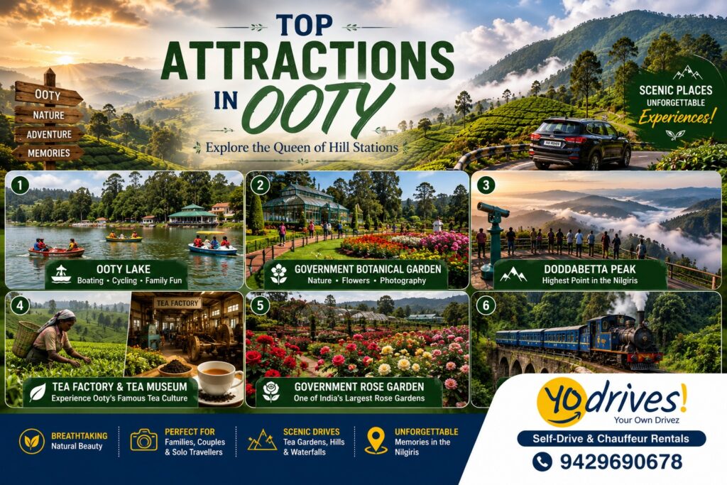 hyderabad to ooty