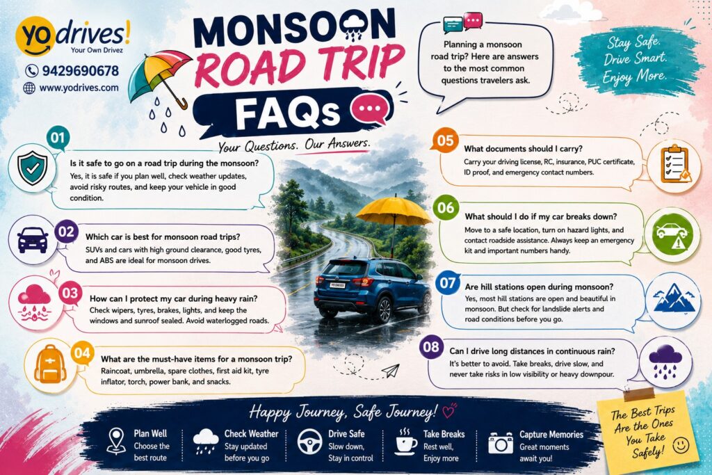 best car for monsoon road trips