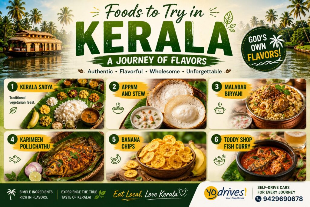 Hyderabad to Kerala Road Trip